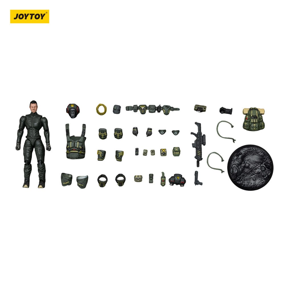 Steel Ride Corps Dark Source Action Figur Assaulter Rhett 7 cm 6927054401970