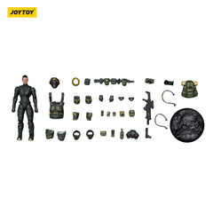 Steel Ride Corps Dark Source Action Figur Assaulter Rhett 7 cm 6927054401970