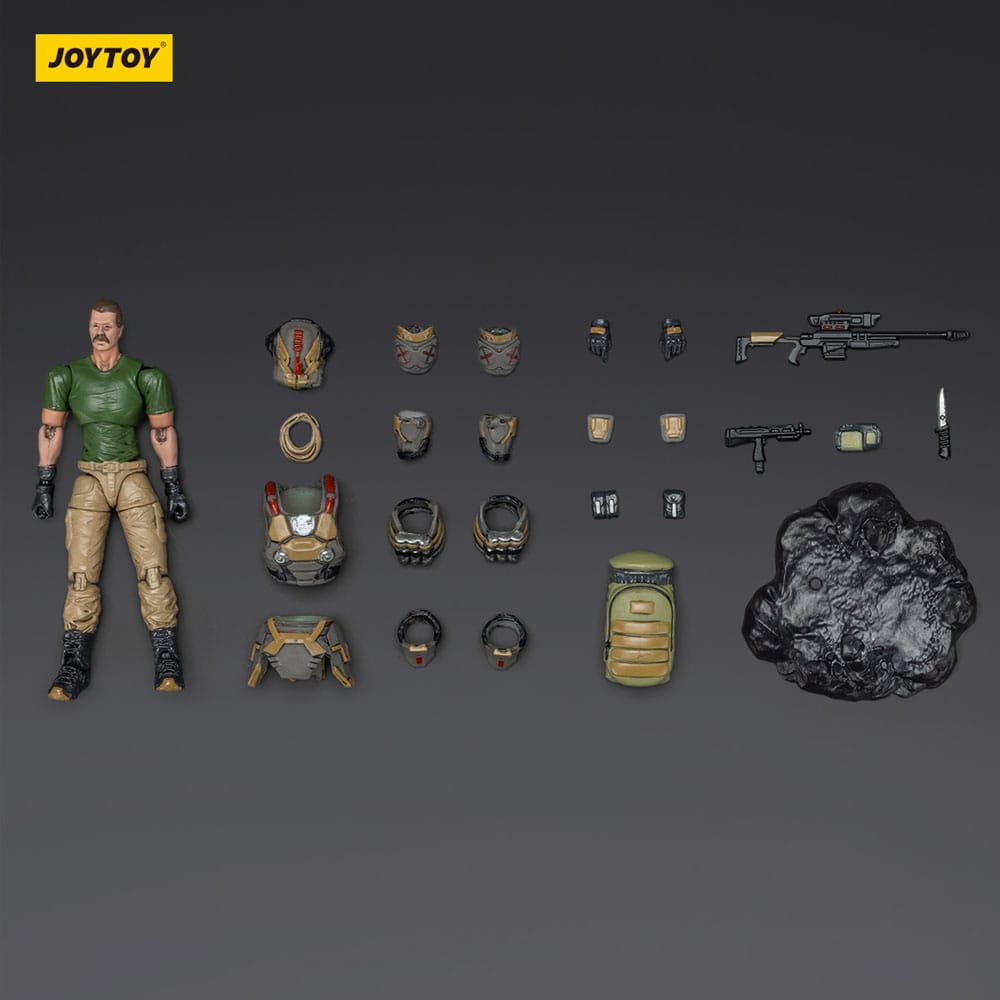 UNSC Dark Source Action Figur Sniper Ivan 7 cm 6927054402007