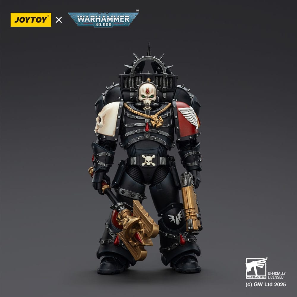 Warhammer 40,000: Combat Patrol Blood Angels Action Figure Lemartes With Jump Pack Blood Crozius and Absolver Bolt Pistol 12 cm 6927054402311