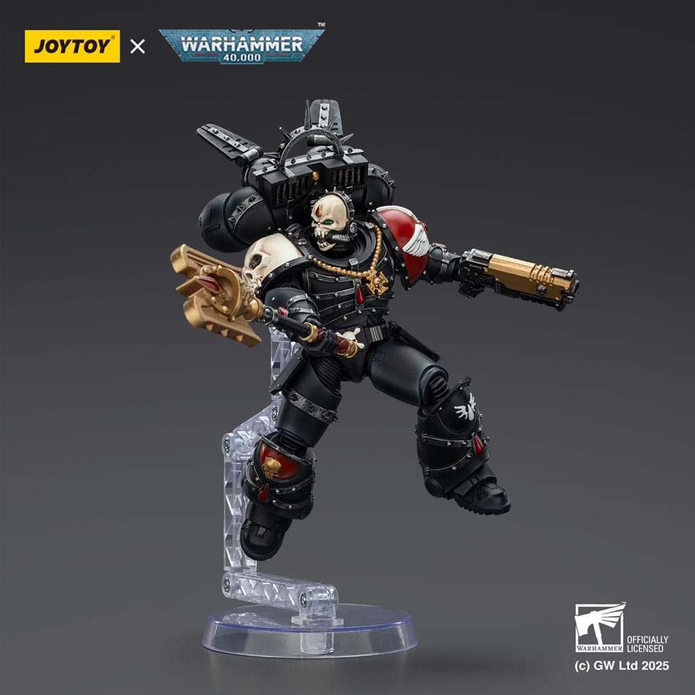 Warhammer 40,000: Combat Patrol Blood Angels Action Figure Lemartes With Jump Pack Blood Crozius and Absolver Bolt Pistol 12 cm 6927054402311