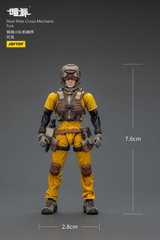 Steel Ride Corps Dark Source Action Figur Mechanic Tork 7 cm 6927054402335