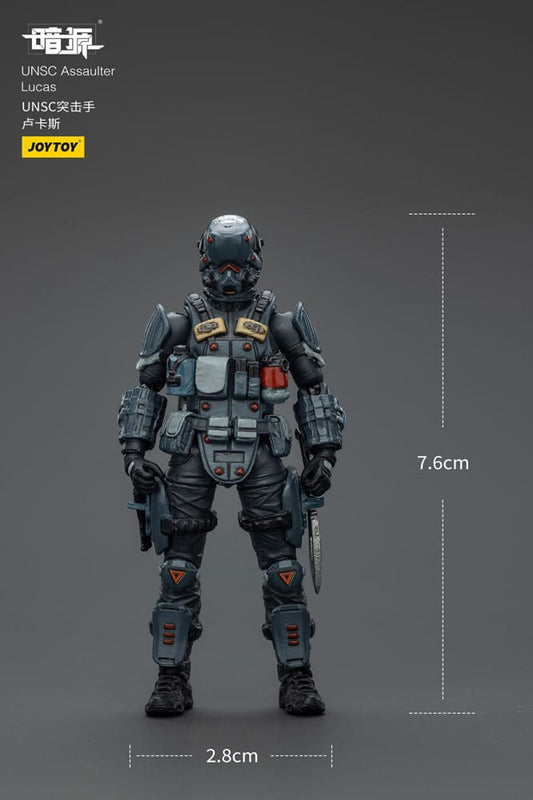 UNSC Dark Source Action Figur Assaulter Lucas 7 cm 6927054402359