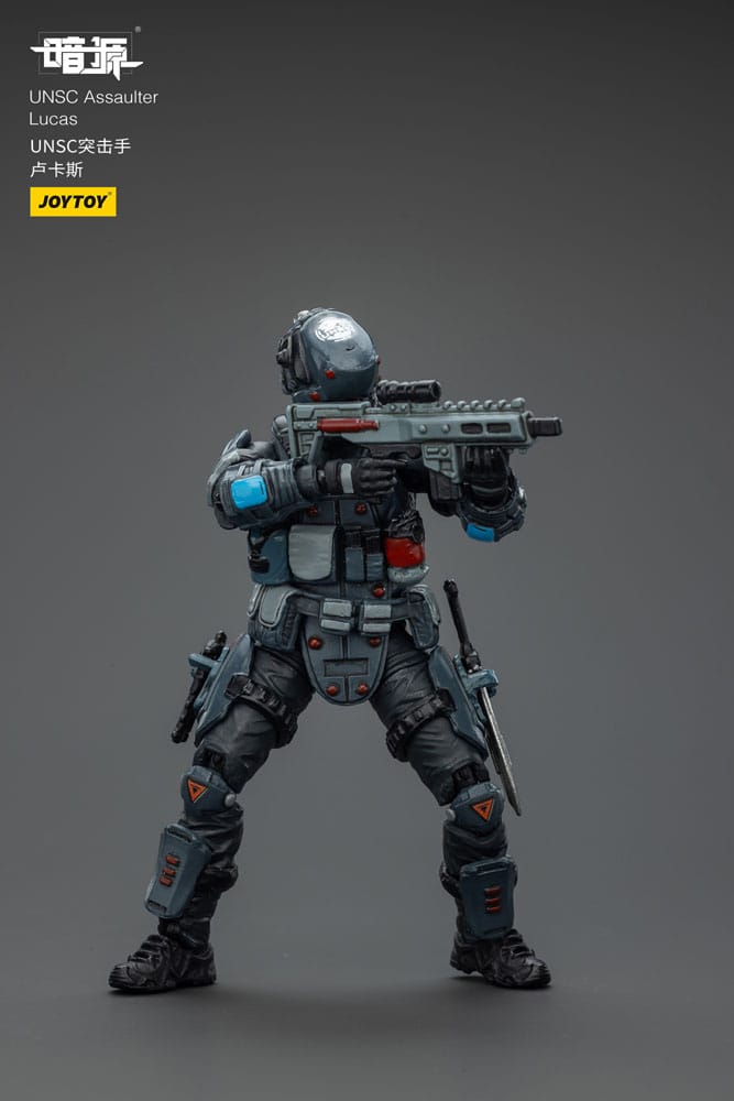 UNSC Dark Source Action Figur Assaulter Lucas 7 cm 6927054402359