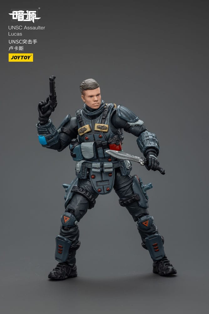 UNSC Dark Source Action Figur Assaulter Lucas 7 cm 6927054402359