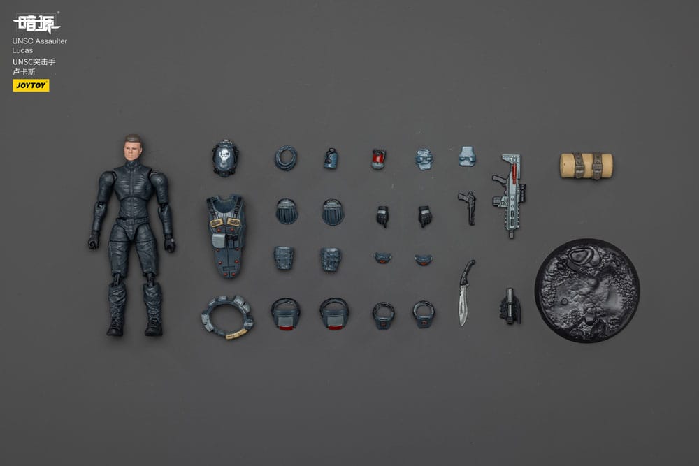 UNSC Dark Source Action Figur Assaulter Lucas 7 cm 6927054402359