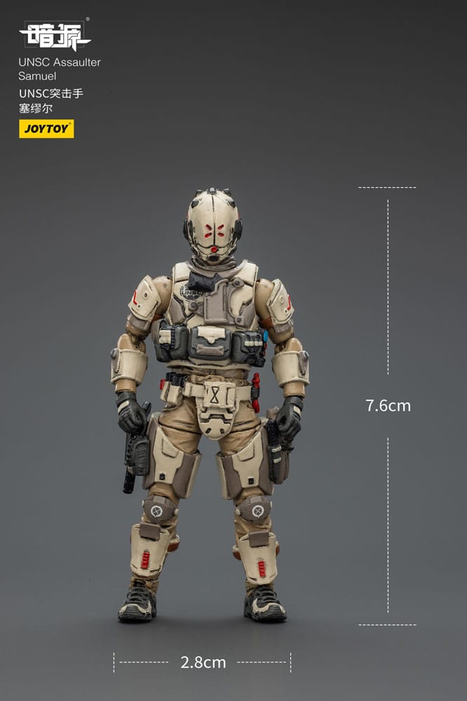 UNSC Dark Source Action Figur Assaulter Samuel 7 cm 6927054402397