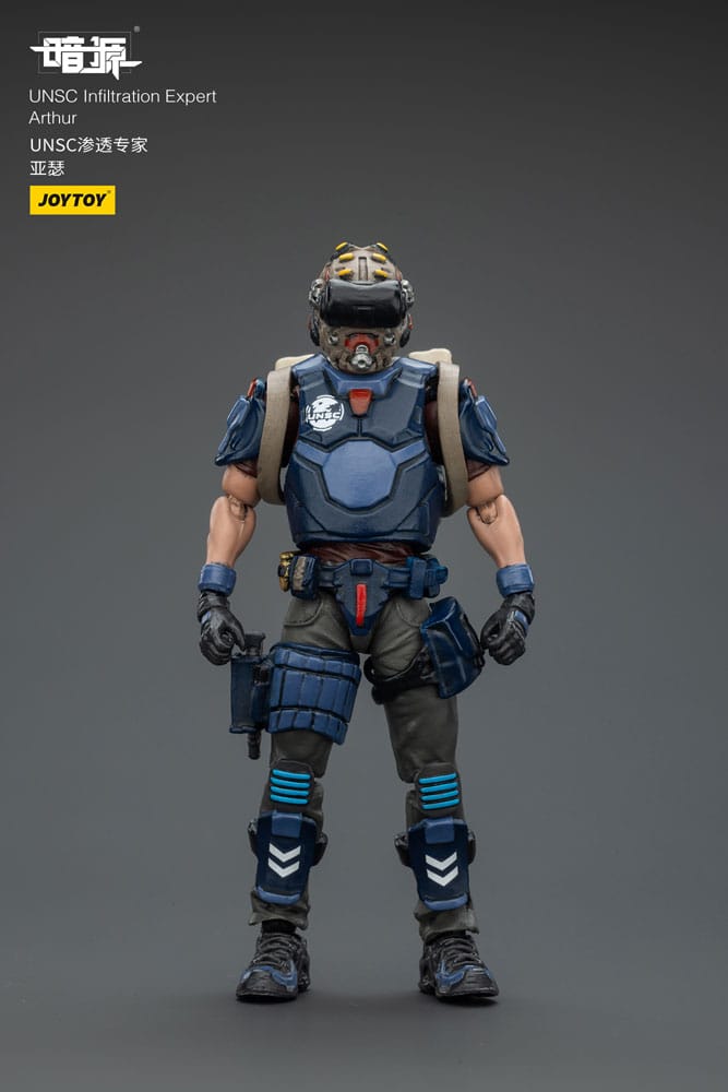 UNSC Dark Source Action Figur Infiltration Expert Arthur 7 cm 6927054402403