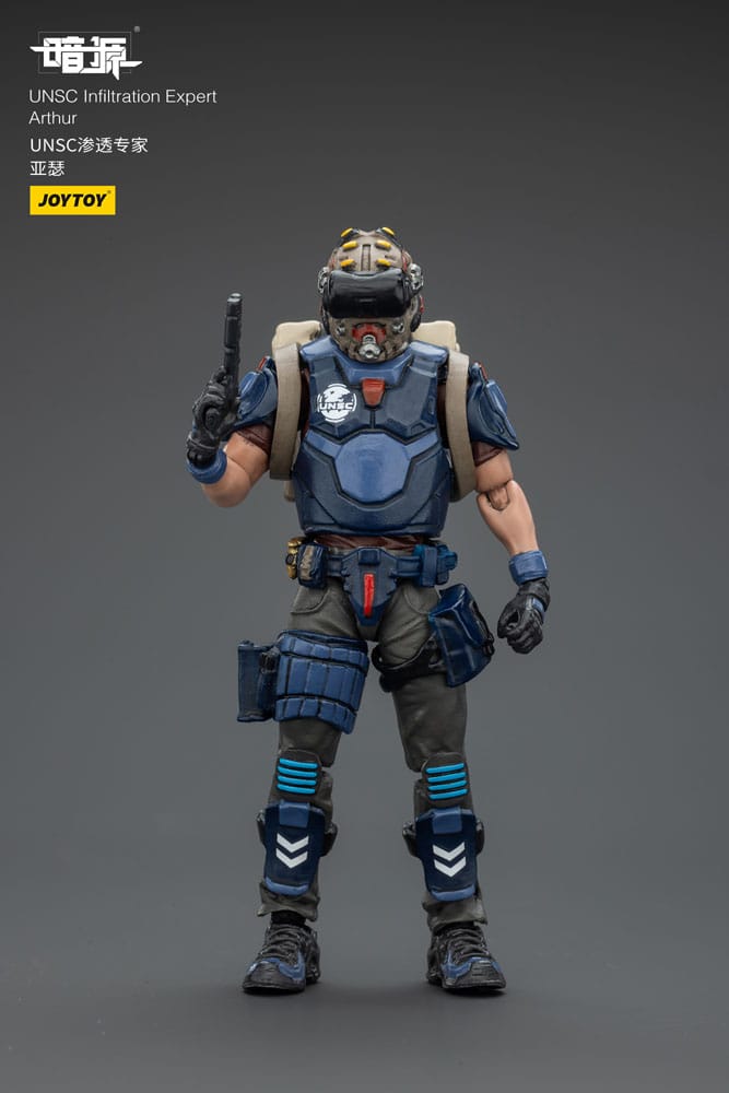 UNSC Dark Source Action Figur Infiltration Expert Arthur 7 cm 6927054402403