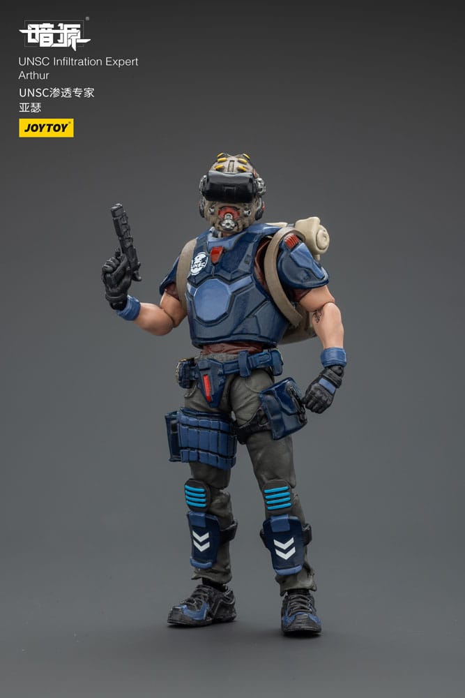 UNSC Dark Source Action Figur Infiltration Expert Arthur 7 cm 6927054402403