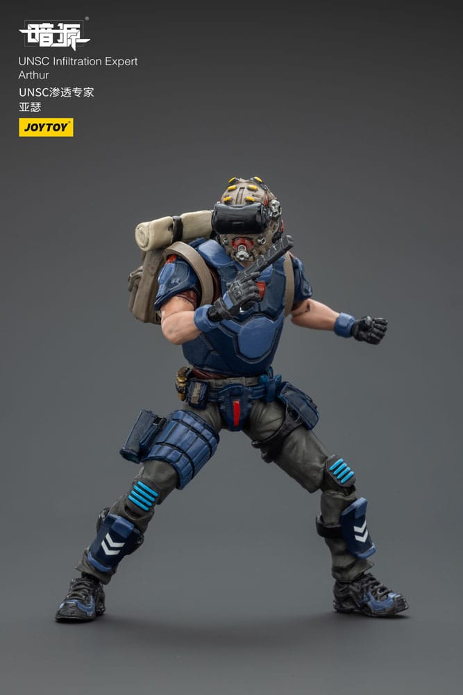 UNSC Dark Source Action Figur Infiltration Expert Arthur 7 cm 6927054402403