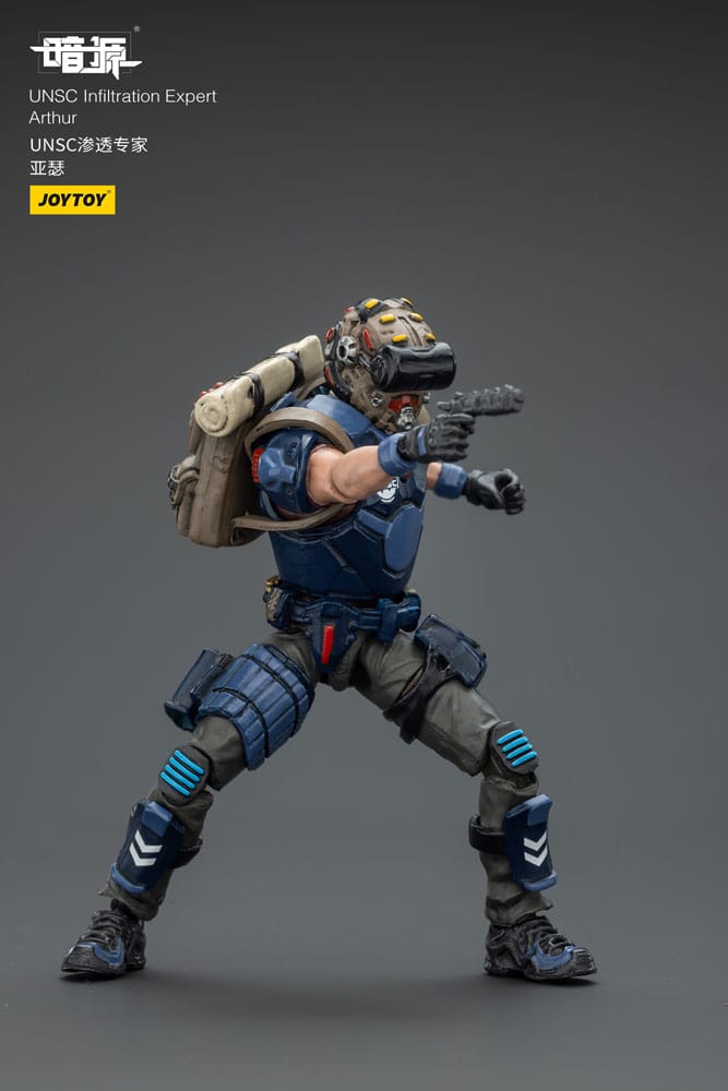 UNSC Dark Source Action Figur Infiltration Expert Arthur 7 cm 6927054402403