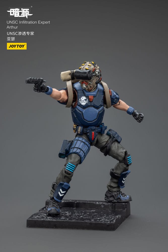 UNSC Dark Source Action Figur Infiltration Expert Arthur 7 cm 6927054402403