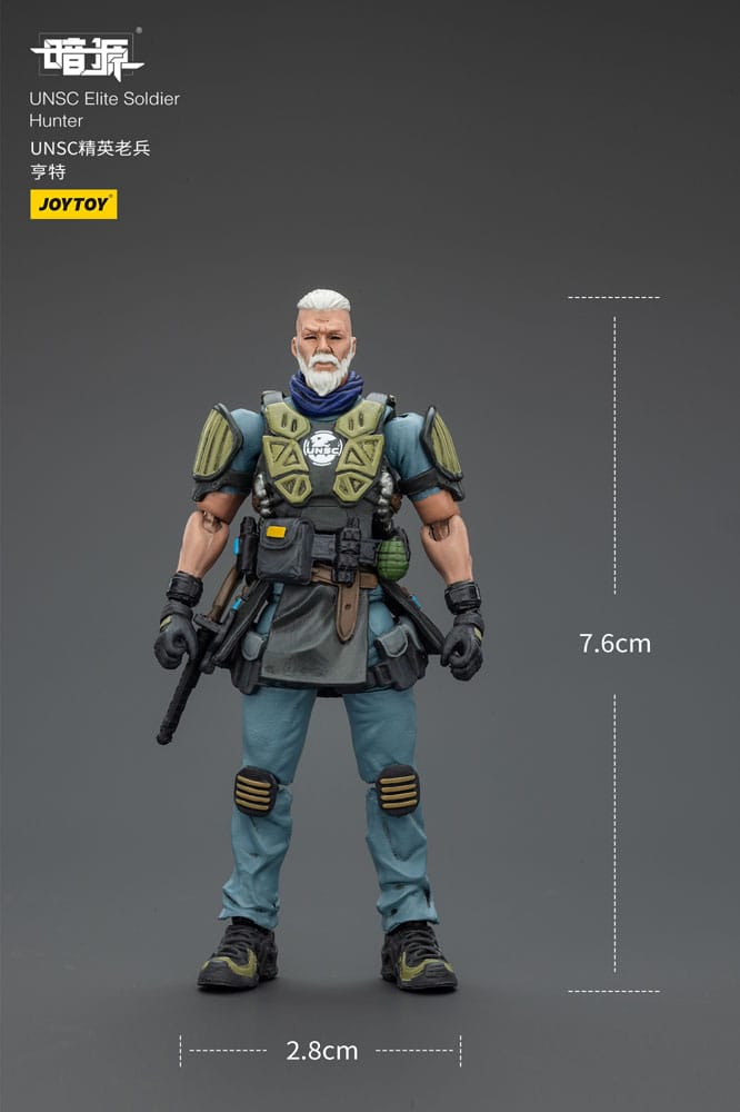 UNSC Dark Source Action Figur Elite Soldier Hunter 7 cm  6927054402434