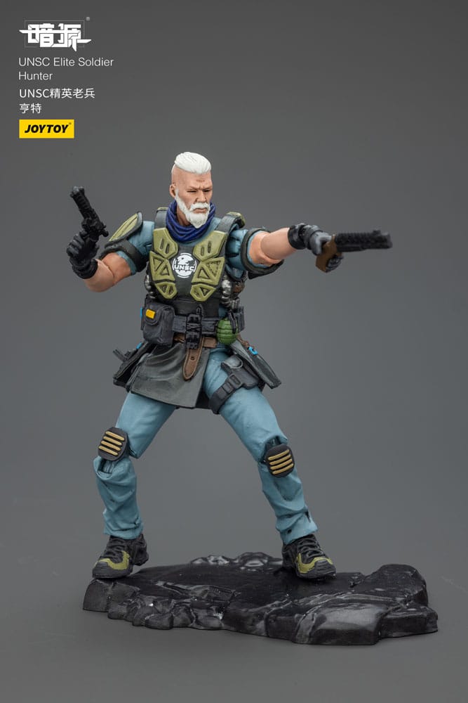 UNSC Dark Source Action Figur Elite Soldier Hunter 7 cm  6927054402434