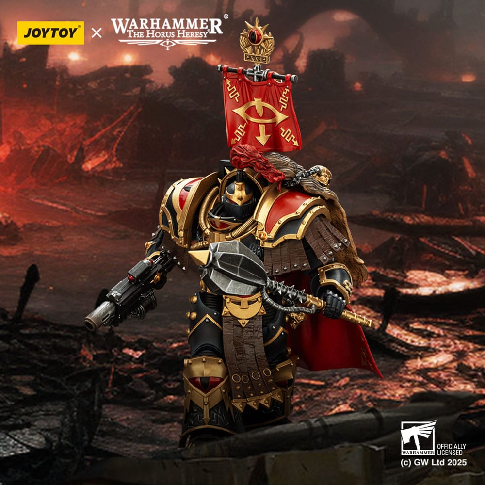 Warhammer 40,000: Sons of Horus Action Figure Legion Cataphractii Praetorwith Combi-Melta and Power Maul 14 cm 6927054402441