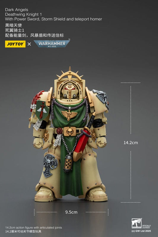 Warhammer 40,000 Action Figure Dark Angels Deathwing Knight 1 14 cm 6927054402489