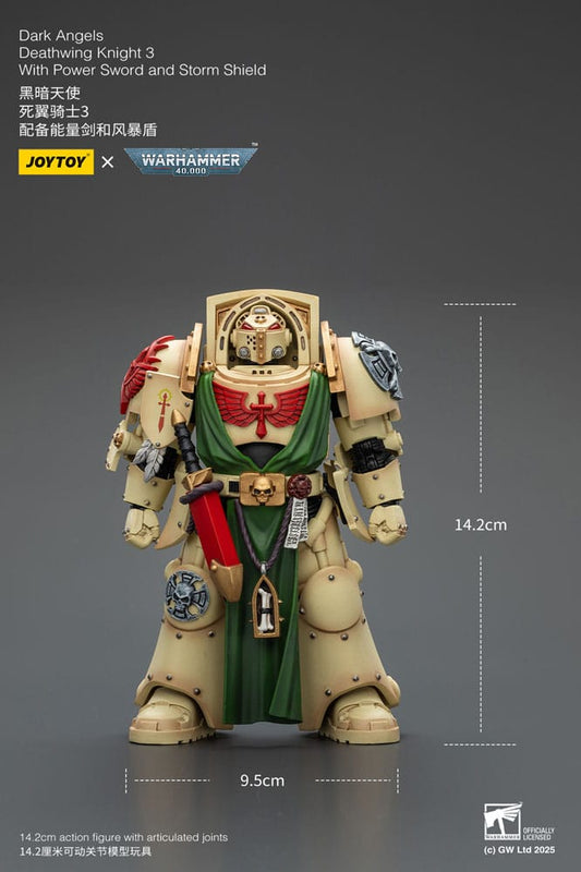 Warhammer 40,000 Action Figure Dark Angels Deathwing Knight 3 14 cm 6927054402502