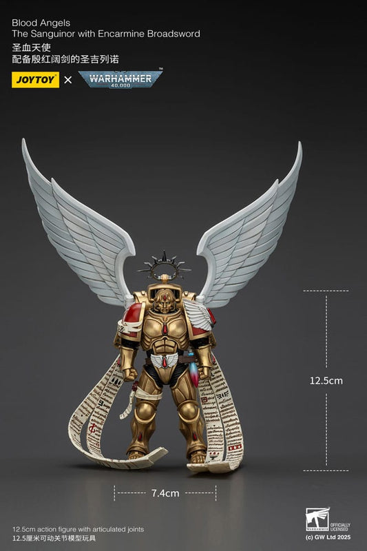 Warhammer 40,000 Action Figure 1/18 Blood Angels The Sanguinor with Encarmine Broadsword 12 cm 6927054402519