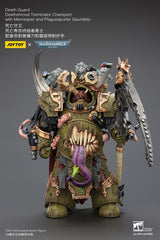 Warhammer 40k Action Figure 1/18 Death Guard Deathshroud Terminator Championwith Manreaper and Plaguespurter Gauntlets 14 cm  6927054402571
