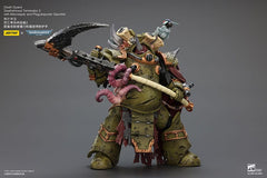 Warhammer 40k Action Figure 1/18 Death Guard Deathshroud Terminator 2 with Manreaper and Plaguespurter Gauntlet 14 cm  6927054402595