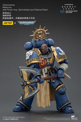 Warhammer 40,000 Action Figure Ultramarines Metaurus with Power Axe, Stormshield and Plasma Pistol 13 cm 6927054402786