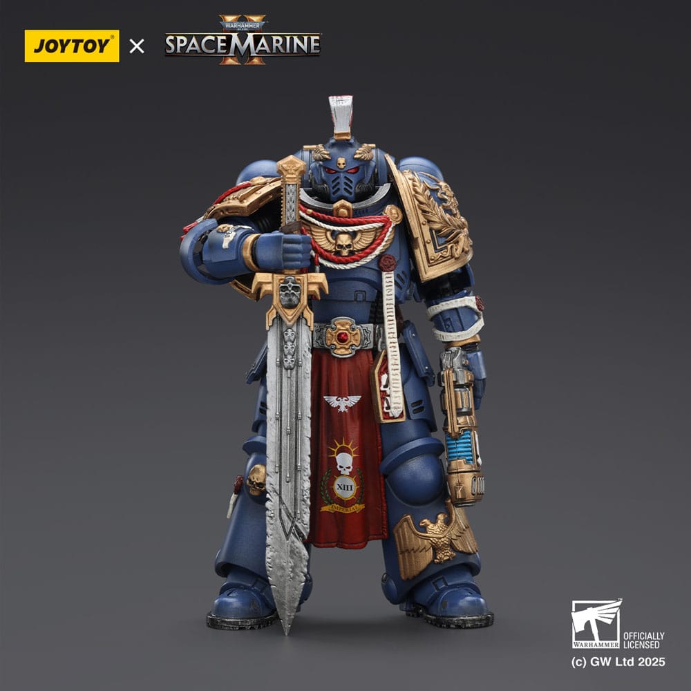Warhammer 40,000: Space Marine 2 Action Figure Ultramarines Relic Primus Armourwith Plasma Pistol and Combat Blade 13 cm 6927054402816
