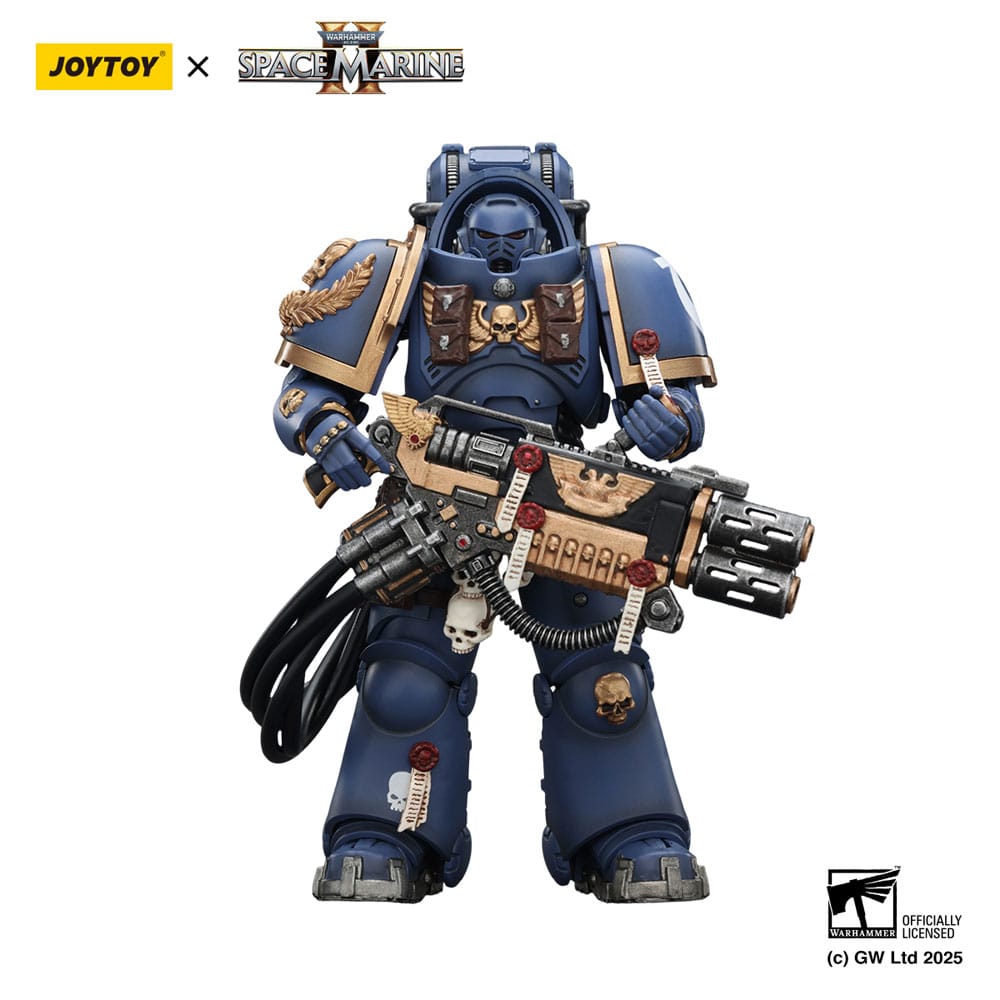 Warhammer 40,000: Space Marine 2 Action Figure Ultramarines Heavy Artificer Armor with Relic Multi-Melta 13 cm 6927054402830
