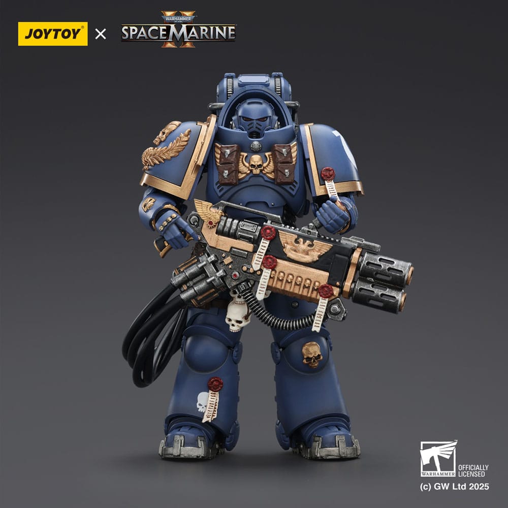 Warhammer 40,000: Space Marine 2 Action Figure Ultramarines Heavy Artificer Armor with Relic Multi-Melta 13 cm 6927054402830