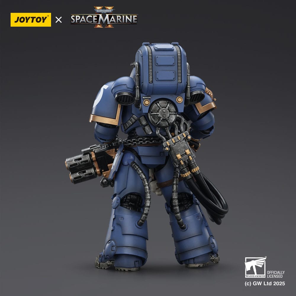 Warhammer 40,000: Space Marine 2 Action Figure Ultramarines Heavy Artificer Armor with Relic Multi-Melta 13 cm 6927054402830