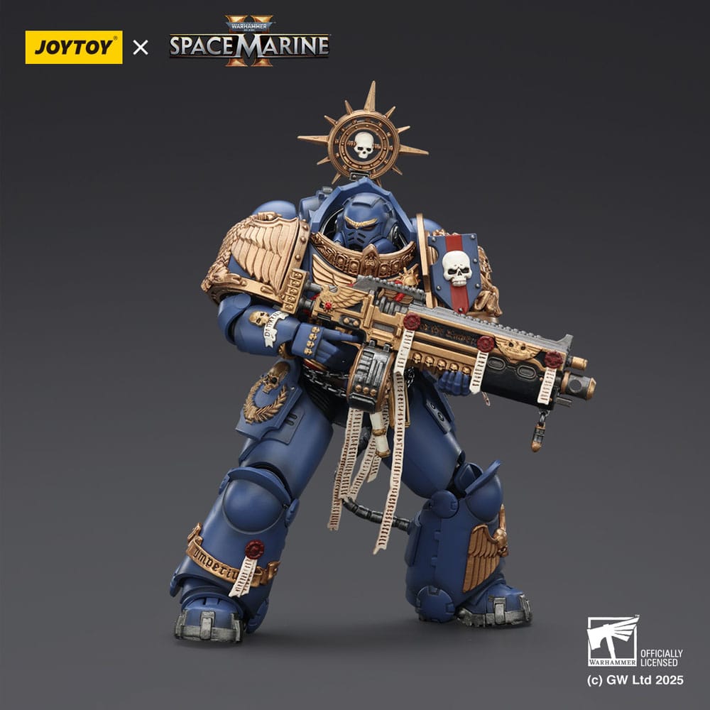 Warhammer 40,000: Space Marine 2 Action Figure Ultramarines Heavy Relic Primus Armor with Heavy Relic Bolt Rifle 13 cm 6927054402854