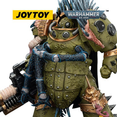 Warhammer 40,000 Action Figure Death Guard Blightlord Terminator 1 with Reaper Autocannon and Bubotic Blades 14 cm 6927054402861
