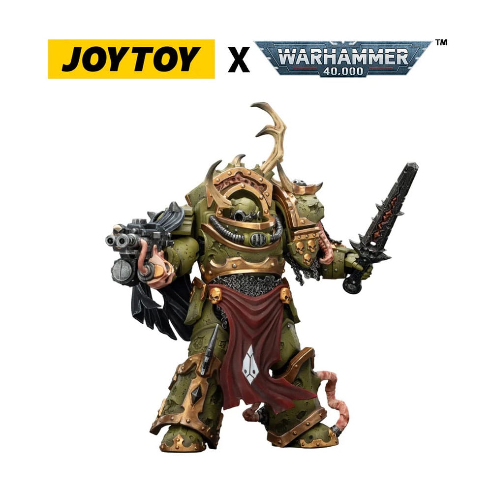 Warhammer 40,000 Action Figure Death Guard Blightlord Terminator 3 with Combi-bolter and Bubotic Blade 14 cm 6927054402885