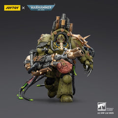 Warhammer 40,000 Action Figure Death Guard Lord of Virulence with Power Fist and Twin Plague Spewer 14 cm 6927054402908