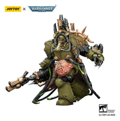 Warhammer 40,000 Action Figure Death Guard Lord of Virulence with Power Fist and Twin Plague Spewer 14 cm 6927054402908