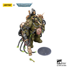 Warhammer 40,000 Action Figure Death Guard Lord of Virulence with Power Fist and Twin Plague Spewer 14 cm 6927054402908