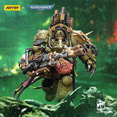 Warhammer 40,000 Action Figure Death Guard Lord of Virulence with Power Fist and Twin Plague Spewer 14 cm 6927054402908