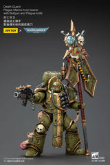 Warhammer 40,000 Action Figure Death Guard Plague Marine Icon bearer with Boltgun and Plague knife 12 cm 6927054402915