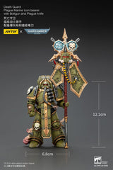 Warhammer 40,000 Action Figure Death Guard Plague Marine Icon bearer with Boltgun and Plague knife 12 cm 6927054402915