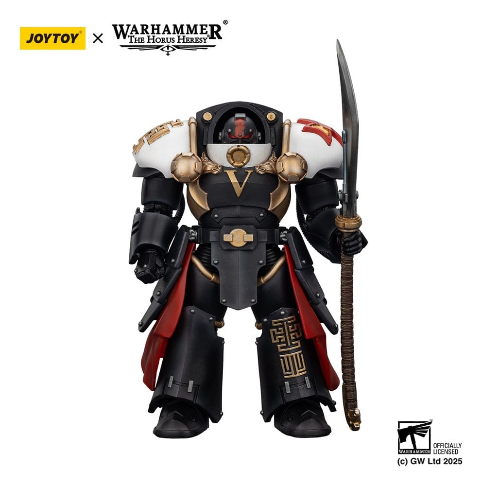 Warhammer The Horus Heresy Action Figure White Scars Ebon Keshig Terminator 1 with Power Glaive 13 cm 6927054402946