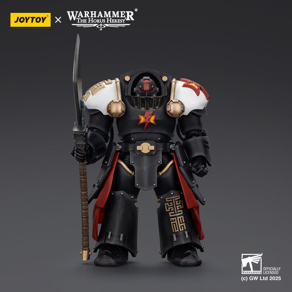 Warhammer The Horus Heresy Action Figure White Scars Ebon Keshig Terminator 2 with Power Glaive 13 cm 6927054402953
