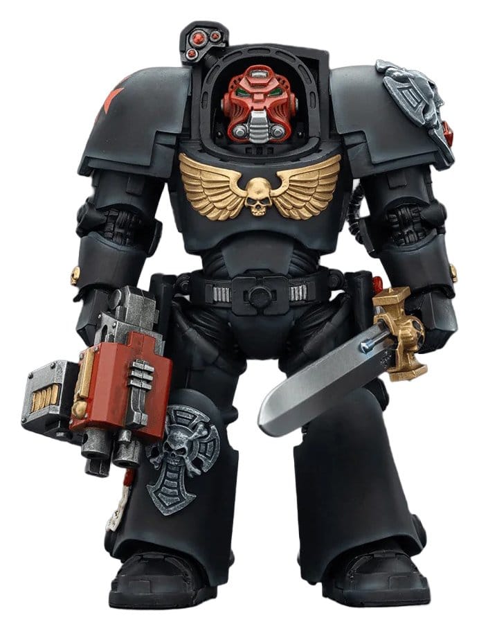 Warhammer 40,000 Action Figure Black Templars Terminator 1 with Power Sword and Storm Bolter 14 cm 6927054403097