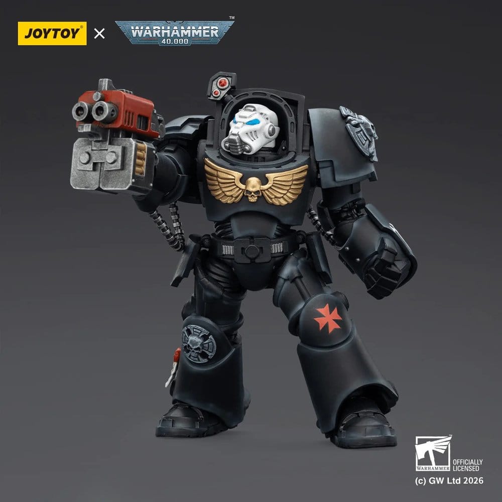 Warhammer 40,000 Action Figure Black Templars Terminator 2 with Power Fist and Storm Bolter 14 cm 6927054403103