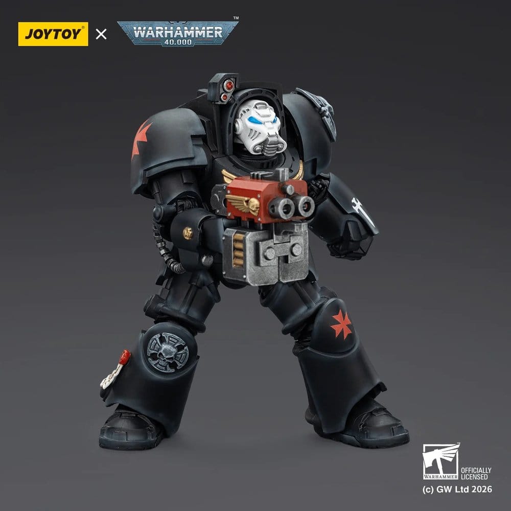 Warhammer 40,000 Action Figure Black Templars Terminator 2 with Power Fist and Storm Bolter 14 cm 6927054403103