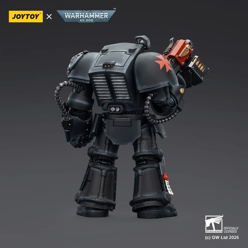 Warhammer 40,000 Action Figure Black Templars Terminator 2 with Power Fist and Storm Bolter 14 cm 6927054403103