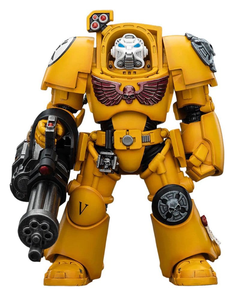 Warhammer 40,000 Action Figure Imperial Fists Terminator 3 with Power Fist and Assault Cannon 14 cm 6927054403172