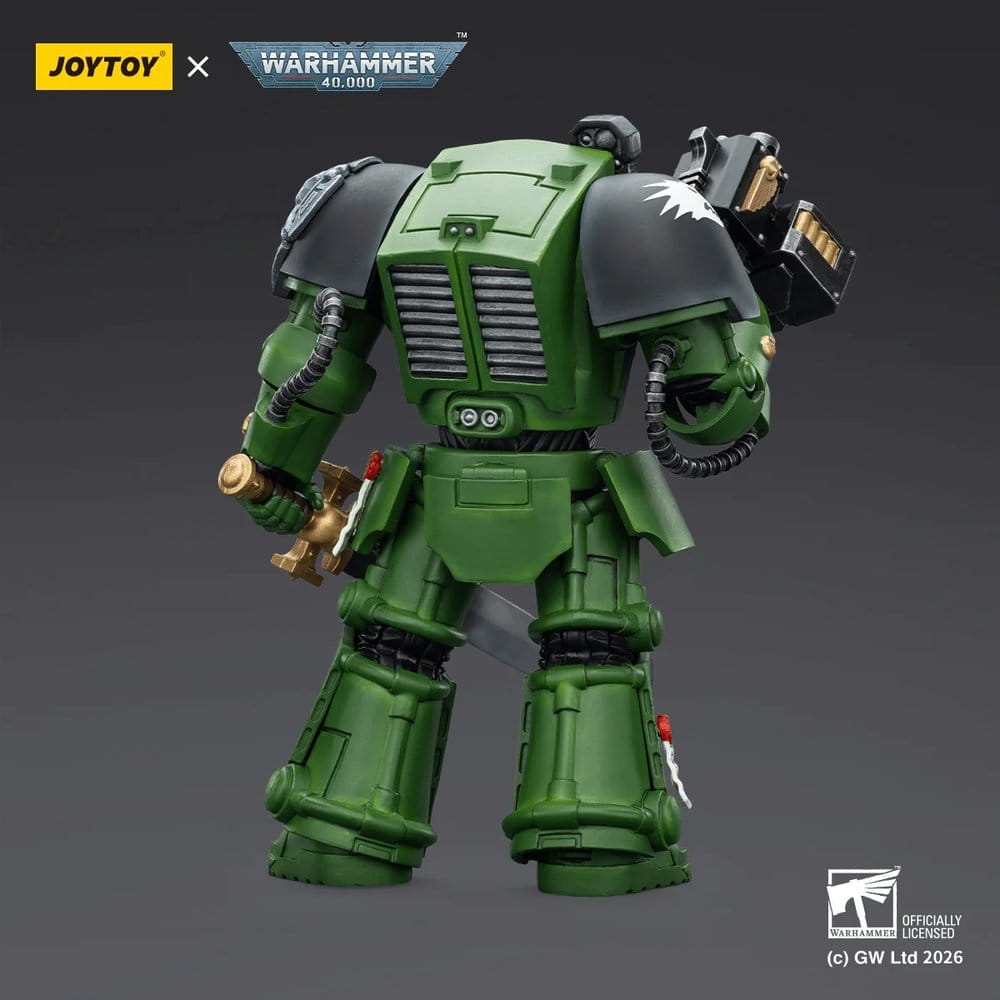 Warhammer 40,000 Action Figure Salamanders Terminator 1 with Power Sword and Storm Bolter 14 cm 6927054403219