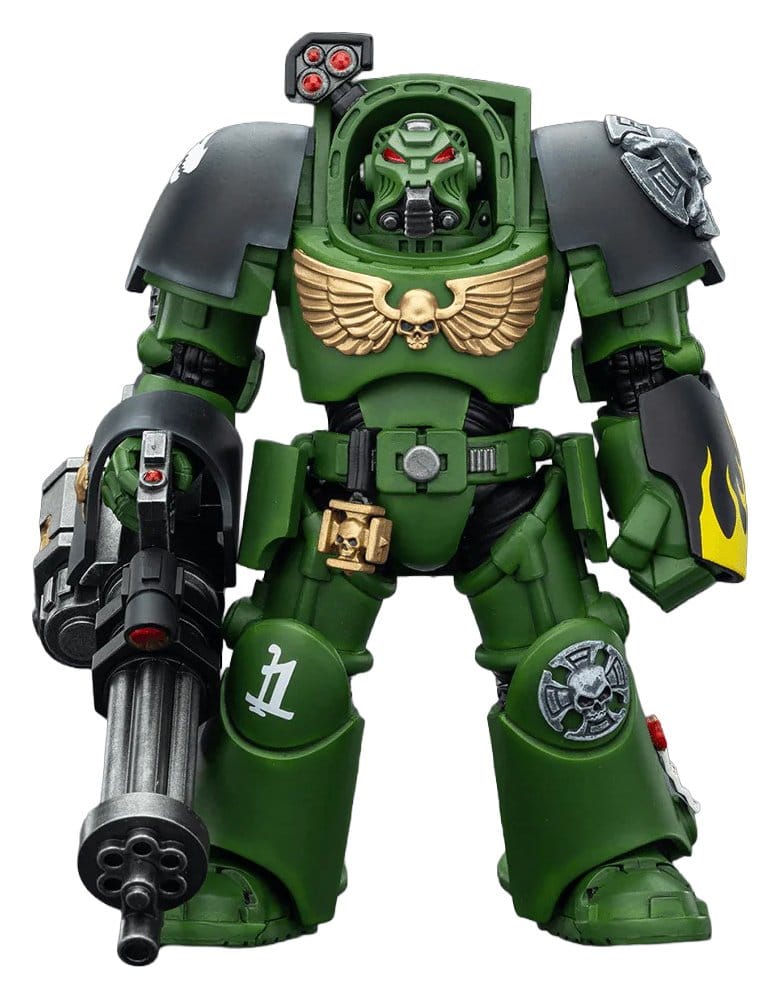 Warhammer 40,000 Action Figure Salamanders Terminator 3 with Power Fist and Assault Cannon 14 cm 6927054403233