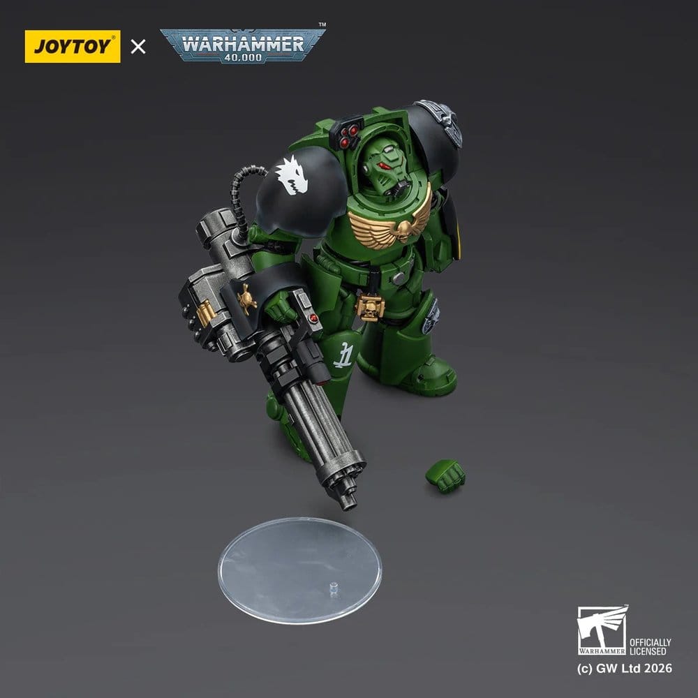 Warhammer 40,000 Action Figure Salamanders Terminator 3 with Power Fist and Assault Cannon 14 cm 6927054403233