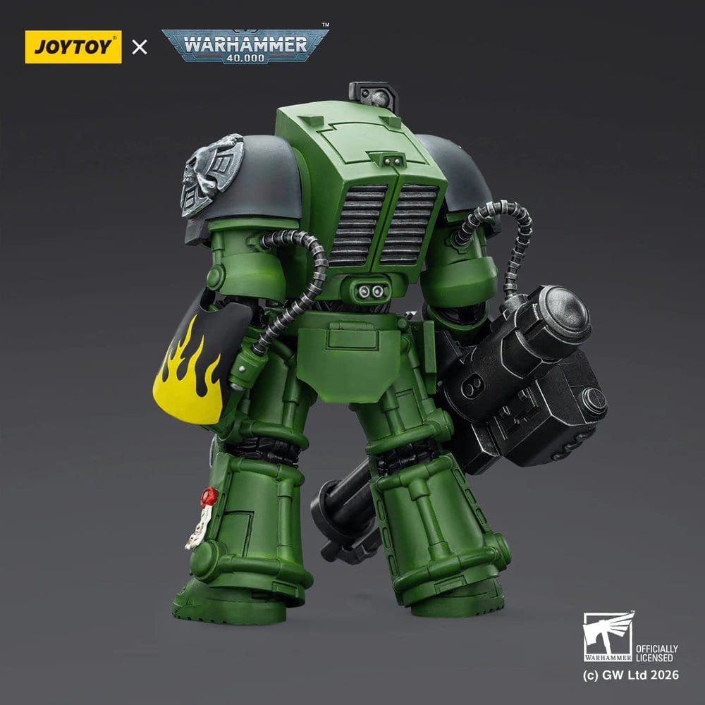 Warhammer 40,000 Action Figure Salamanders Terminator 3 with Power Fist and Assault Cannon 14 cm 6927054403233